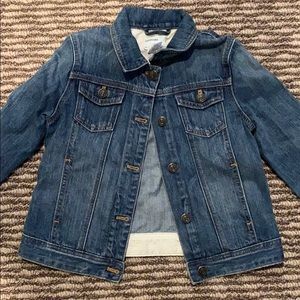 Crew cuts jean jacket